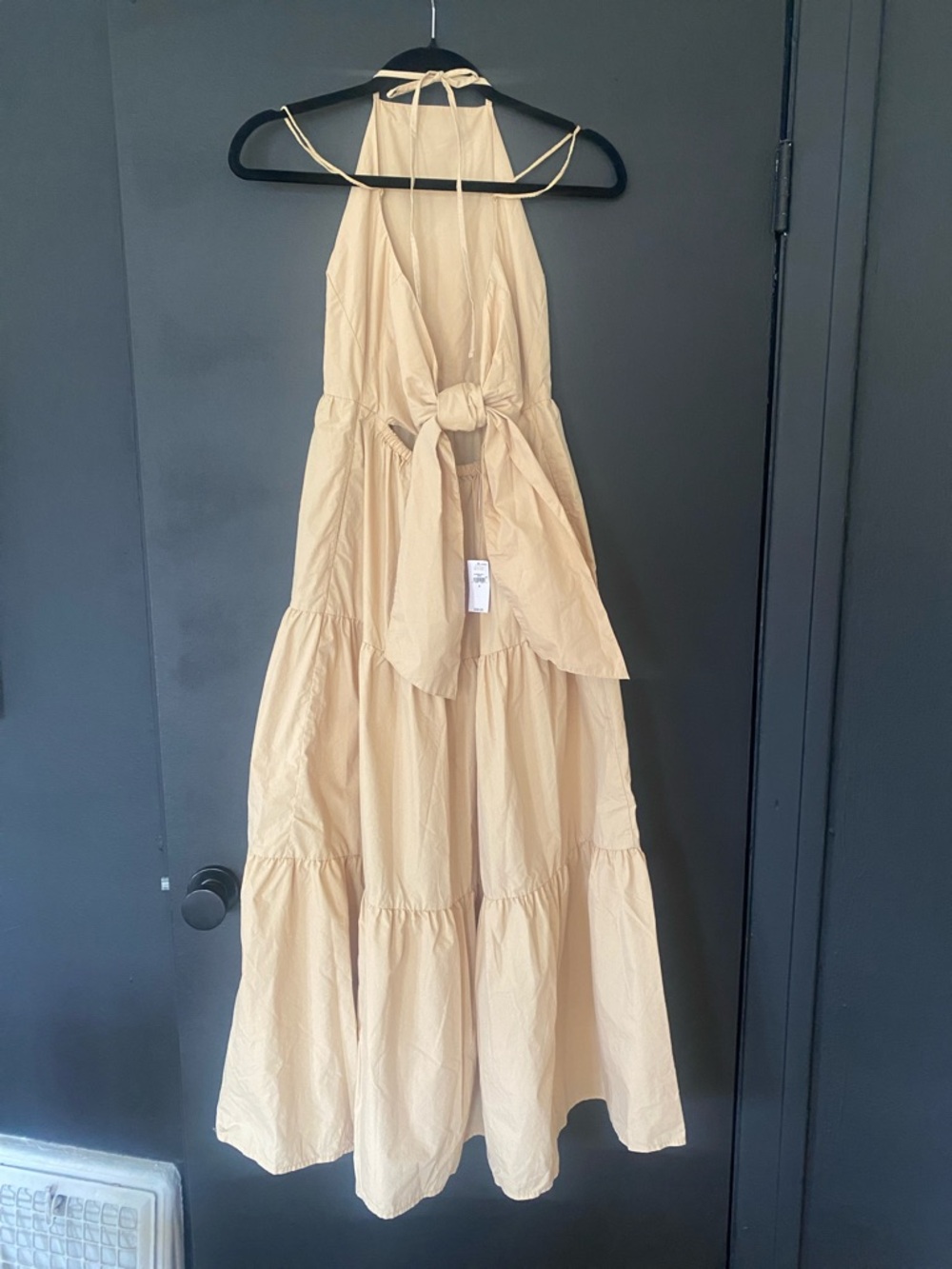 Gap Tie- back Halter Maxi Dress - Picture 2 of 6